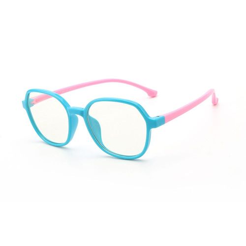 Lunettes Anti-Lumière Bleue Pour Enfants, Monture Optique Carrée, Pour Garçons Et Filles, Pour Ordinateur, Protection Des Yeux Uv400
