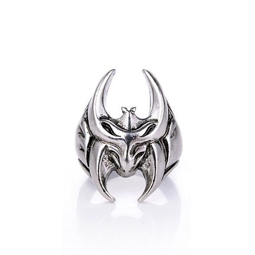 Bague Chauve-Souris En Plaqué Argent Pour Hommes Et Femmes, Vintage, Gothique, Steampunk, Fête D'anniversaire, Hip Hop, Bijoux, Cadeau