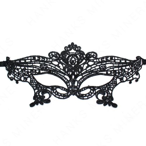 Masque Facial En Dentelle Ajouré Pour Femmes Et Filles, Accessoires De Fête, De Bal, D'halloween