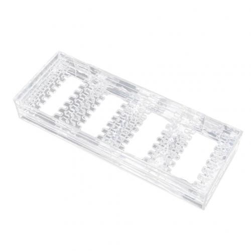Présentoir Transparent Pour Boucles D'oreilles Et Colliers, Présentoir Pliable Et Durable Pour Boucles D'oreilles Et Bijoux En Plastique