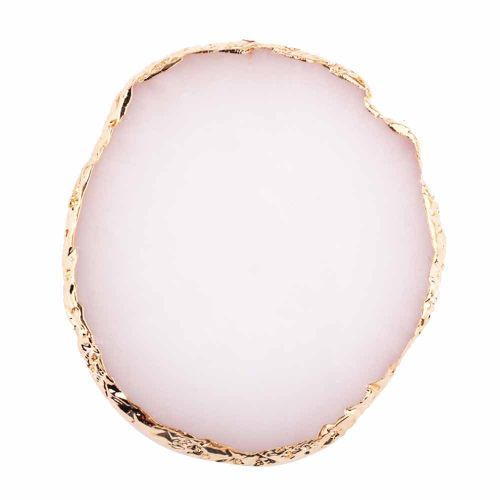 Plateau De Présentation De Bijoux En Résine, Plaque D'exposition De Colliers, Bagues, Boucles D'oreilles, Palette Peinte, Organisateur De Bijoux, Décoration De Bijoux