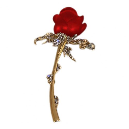 Belle Broche Vintage Délicate Pour Femmes, Accessoire, Broche À Revers, Rose, Cadeau D'anniversaire