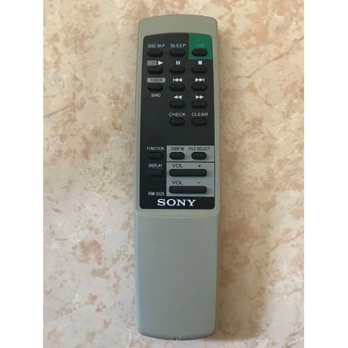 Telecommande d origine sony RM-SG5