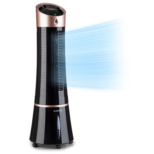 Rafraîchisseur d'air - Klarstein - ventilateur humidificateur d'air purificateur - climatiseur mobile sans evacuation - Doré