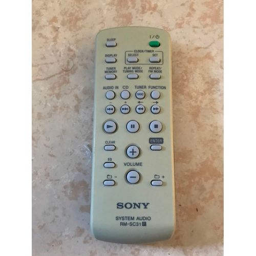 Telecommande d origine SONY RM-SC31