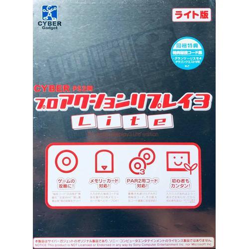 Cyber Ps2 Pro Action Replay 3 Lite Edition Jap