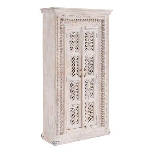 Armoire De Salon Bois Blanchi - Jami