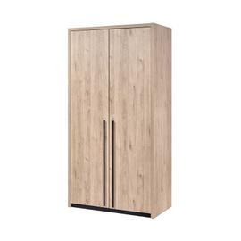 Armoire-penderie, portes battantes H 158 cm: 2 largeurs