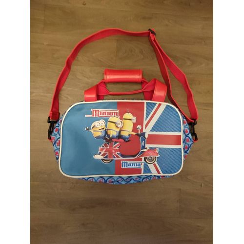 Sac à goûter Minion Bleu Rouge Blanc