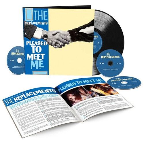 The Replacements - Pleased To Meet Me [Cd] Oversize Item Spilt, With Lp, Deluxe