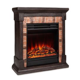 Klarstein Beerenberg Cheminée électrique 1800 W Fonction chauffage 10 à 30 °C Télécommande