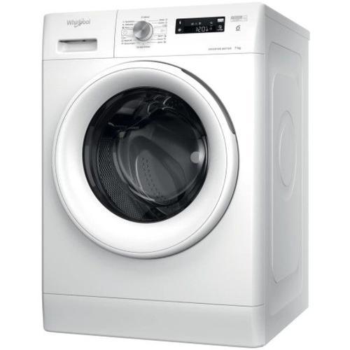 Lave linge Frontal 7Kg WHIRLPOOL FFS7458WFR Blanc