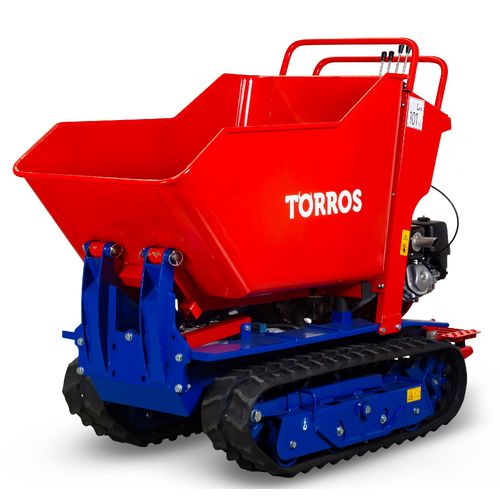 Minidumper hydrostatique à chenilles avec benne basculante 800KG Moteur Honda 9CH Torros HRD800H