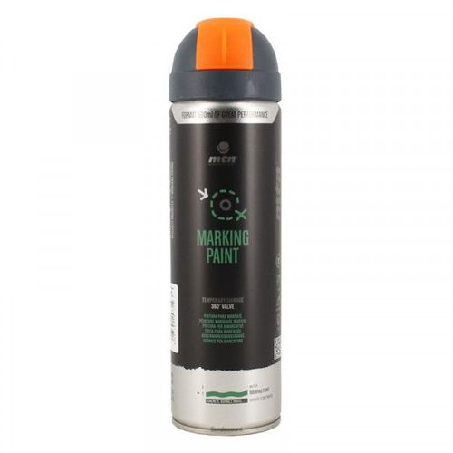 Bombe De Peinture De Marquage Au Sol Signalisation - Orange - Mtn Pro - 500ml