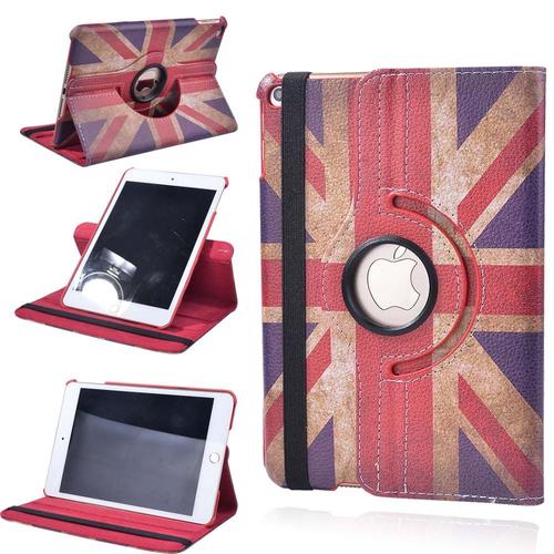 8. Drapeau Britannique Ipad Pro 11 Housse À Folio Rotatif De 360 Degrés Pour Tablette Apple, Ipad Mini Air, Étui Avec Emplacement De Stylo, En Cuir, Antichoc, Compatible Avec Modèles