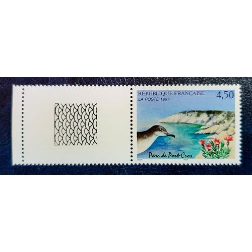 Timbre N° 3057 - Parc De Port-Cros - Puffin Et Lavande Maritime - 1997