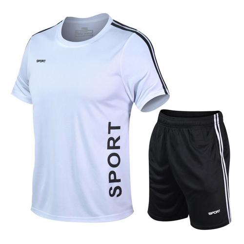 Ensemble de Sport - Fitness - Homme - T-shirt et Short - Séchage Rapide