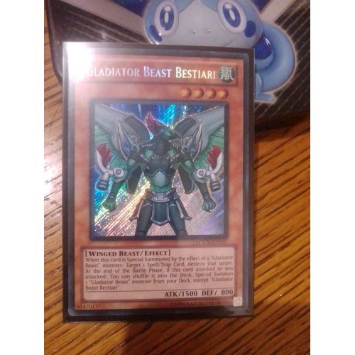 Gladiator Beast Bestiari Lcgx-En237 Secret Rare Version Anglaise