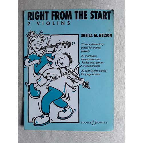 Right From The Start 2 Violins Sheila M.Nelson