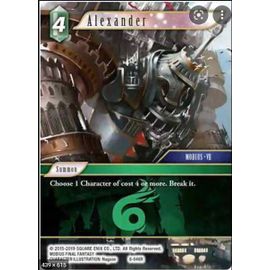 Final Fantasy Alexandre 8-046 R