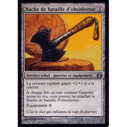 Hache De Bataille D'obsidienne - Magic - Léveciel - U - 144/150