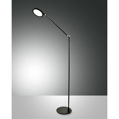 Fabas Luce Regina Lampadaire Intégré Led Verre Noir