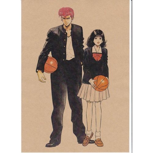 Poster Slam Dunk - A Plat - Format A4 #4270