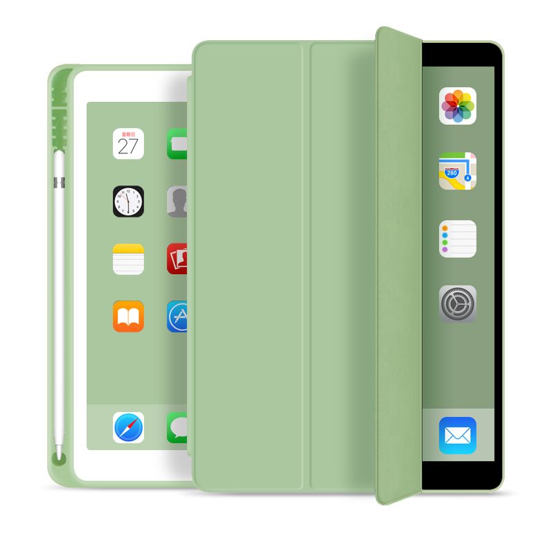 Matcha Ipad Pro 10.5 2018 Étui Pour Ipad Avec Porte-Crayon, Couverture Intelligente