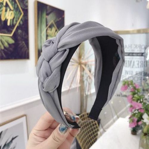 Bandeau Torsadé Fait À La Main En Tissu Pour Femmes, Couvre-Chef Simple Et Généreux, Fait À La Main, 14 Couleurs