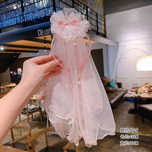 Bandeau En Dentelle Pour Enfants, Avec Strass, Couronne, Coiffe De Princesse, N¿Ud Fait À La Main, Fête D'anniversaire, Nouvelle Collection 2020