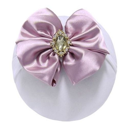Bandeau À Gros N¿Ud Pour Bébé, En Polyester, Avec Strass, Pour Coiffure D'anniversaire, Version Européenne