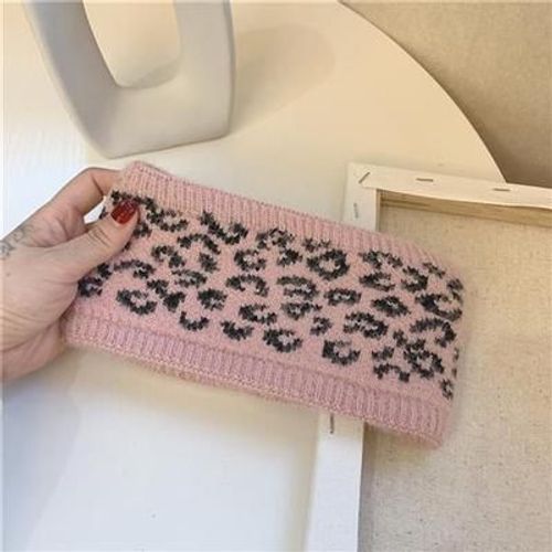 Bandeau Rayé En Laine Tricotée Pour Femmes, Couvre-Chef Chaud, Collection Automne Et Hiver