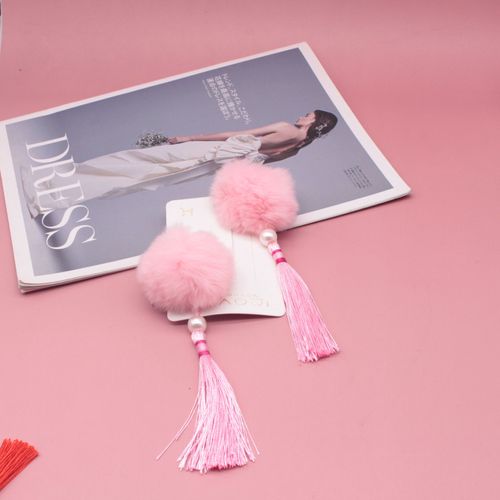 Ensemble D'épingles À Cheveux À Franges Pour Filles, 2 Pièces, Style Chinois, Cheongsam Festif Pour Nouvel An