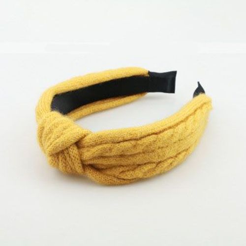 Bandeau En Laine Pour Femmes, Bandeau En Tricot Rétro Avec N¿Ud, Charmant Et Garde Au Chaud, Style Automne Et Hiver