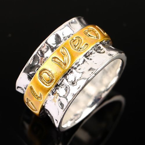 Bague Vintage Large Pour Hommes Et Femmes, Anneau Punk Fashion, Motif Sculpté, Plaqué Argent, Tendance, Cadeaux De Fête, Accessoires, Collection 2021