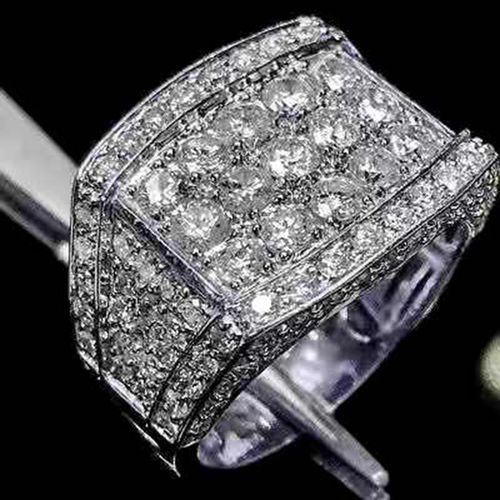 Bague De Mariage Classique En Zircone Cubique Pour Femme, Anneau De Luxe En Or Jaune, Accessoires De Fiançailles, Livraison Directe