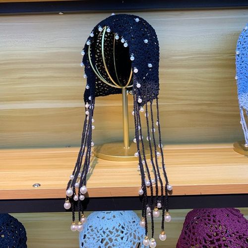 Bonnet De Princesse En Laine Tricoté À La Main Pour Femmes, Nouvelle Collection Automne Hiver