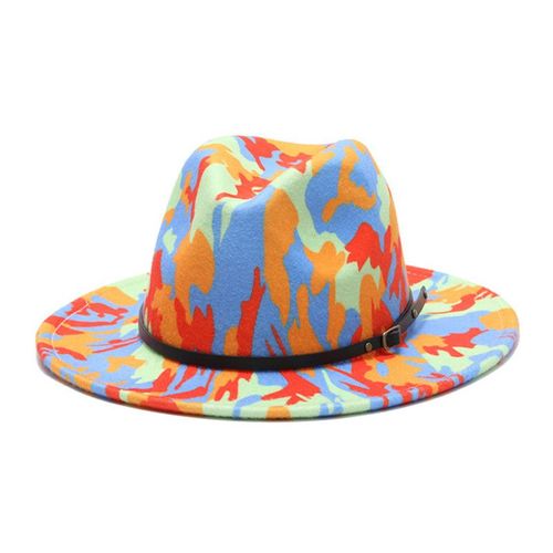 Chapeaux Fedora D'hiver Pour Femmes Et Hommes, Casquette En Laine À Bord Large Et Plat, Jazz, Vintage, De Mariage, Rouge, 2021
