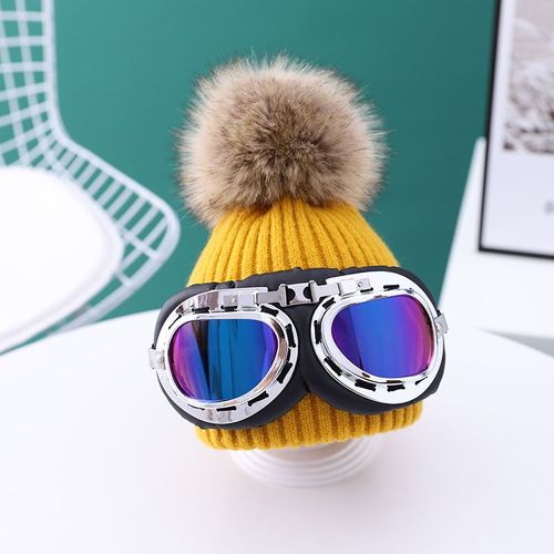 Chapeau Tricoté En Laine Pour Enfants Et Adultes, Casquette Chaude, Épaisse, Pour Marche En Plein Air