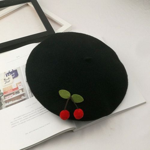 Béret En Feutre De Laine Fait À La Main Pour Femme, Bonnet De Peintre, Chaud Pour L'hiver, Pour La Marche En Plein Air, Vente En Gros