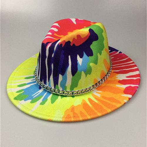 Chapeau Fedora Pour Hommes, Chapeau Pour Femmes, À La Mode, À Bord Plat Et Large, Avec Ceinture En Laine, En Feutre Jazz, Vente En Gros