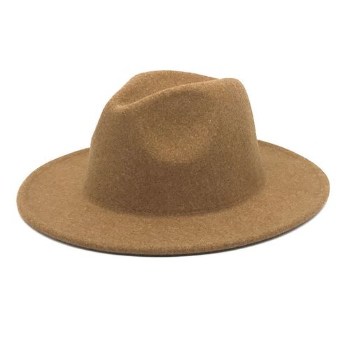 Chapeau Fedora En Laine Pour Homme Et Femme, Classique, Couleur Unie, En Feutre, À La Mode, Jazz, Vente En Gros, Nouvelle Collection Hiver 2021