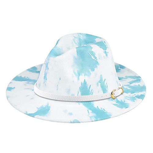 Chapeau Fedora En Feutre, À Large Bord, En Laine, Style Spécial Pour Femme, Tendance, Fête De Cowboy