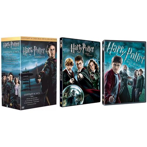 Lot De 6 Dvd Harry Potter (Années 1-6)