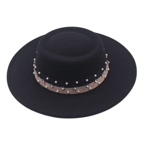 Chapeau En Laine Pour Hommes Et Femmes, En Feutre, Jazz, Fedora, À Large Bord, Panama, Trilby, Automne Et Hiver