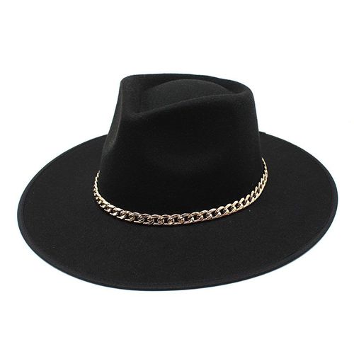 Chapeau Fedora En Feutre À Large Bord Pour Homme Et Femme, Chapeau En Laine, Vintage, Jazz, Hiver, Vente En Gros, Nouvelle Collection