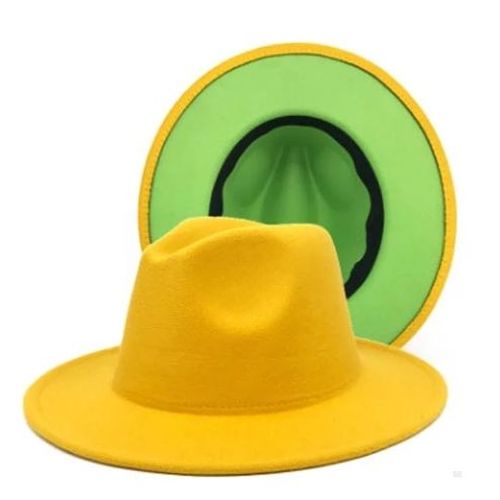 Chapeaux Fedora D'hiver Pour Femmes Et Hommes, En Laine, À Bord Large, À La Mode