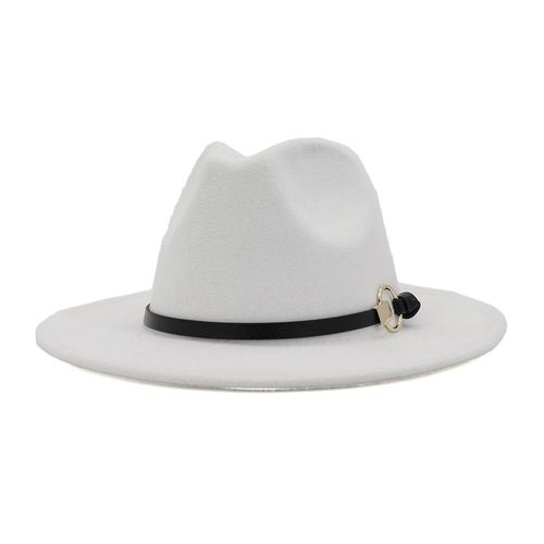 Chapeau Fedora Panama À Bord Large Pour Homme Et Femme, En Feutre De Laine, À La Mode, De Jazz, De Mariage, Vente En Gros, Nouvelle Collection Hiver