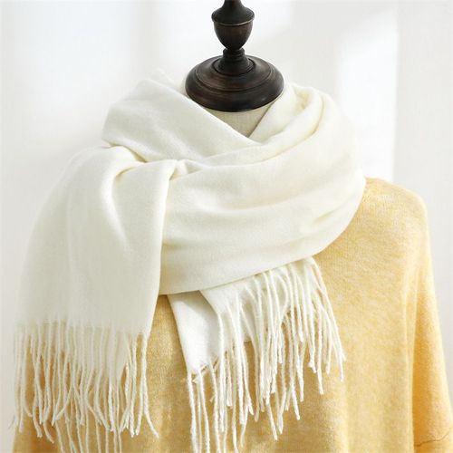 Grand Foulard En Cachemire Doux Pour Femme Et Homme, Châle En Pashmina, Léger, Classique, Doux, Luxueux, Hiver