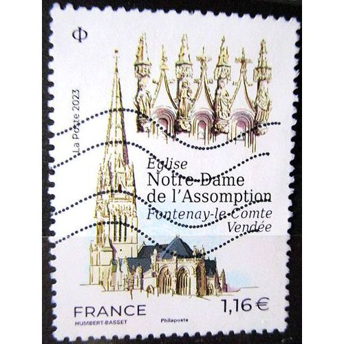 2023. F5671: Eglise N-D De L'assomption  Fontenay-Le-Comte.